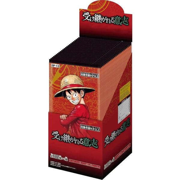 One Piece Card Game OP-13 – Carrying On His Will Booster Box (Japansk)