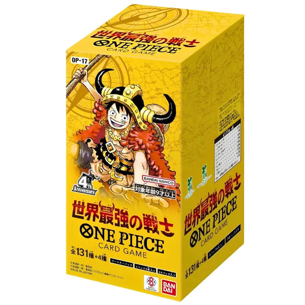 FORHÅNDSBESTILLING - OP-17 – The Strongest Warrior in the World Booster Box