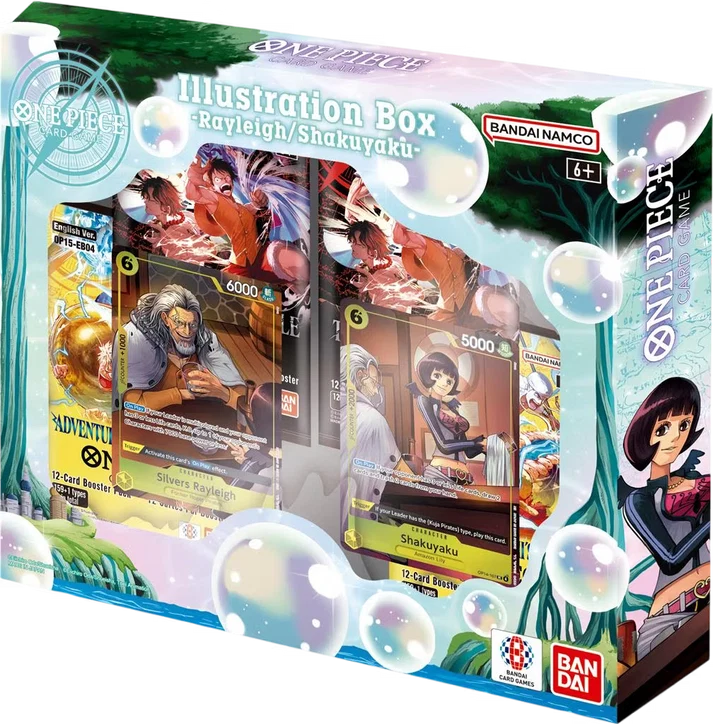 One Piece Card Game – Illustration Box Vol. 7 Rayleigh/Shakuyaku (IB-07)