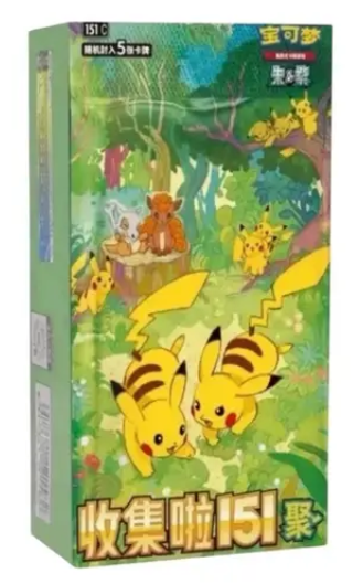 (CN) Pokémon Collect 151 - SLIM Booster Box