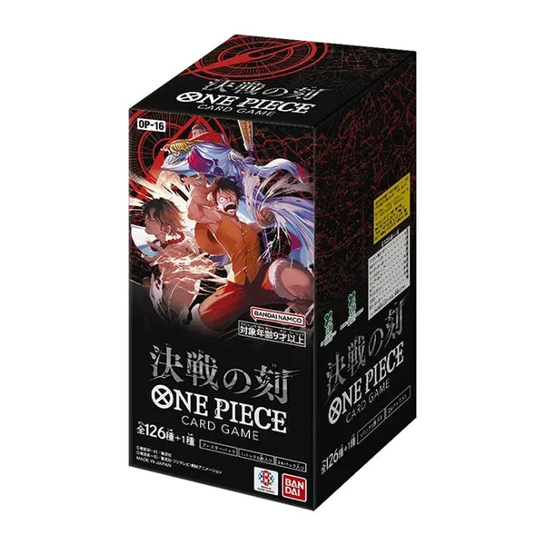 One Piece OP-16 - The Time of Battle Booster Box – (Japansk)