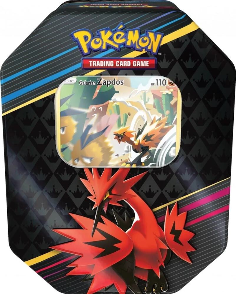 Crown Zenith – Galarian Zapdos Tin